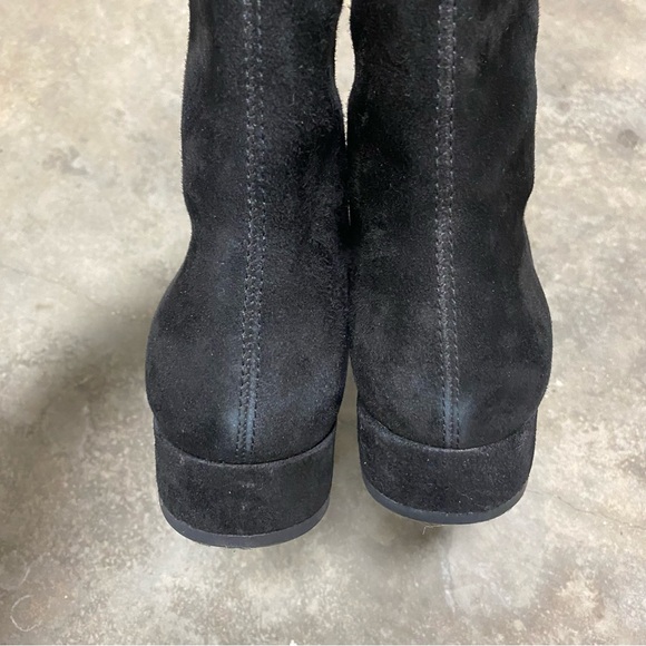 vagabond x free people joyce suede lace up boots black leather size 6 - Picture 7 of 9